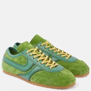Dried van noten Green and Yellow Men's Sneakers